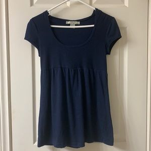 🌷3 for$20🌷Belle Du Jour, US L (Fits Like US S), Blue Cap Sleeved Hooded Top